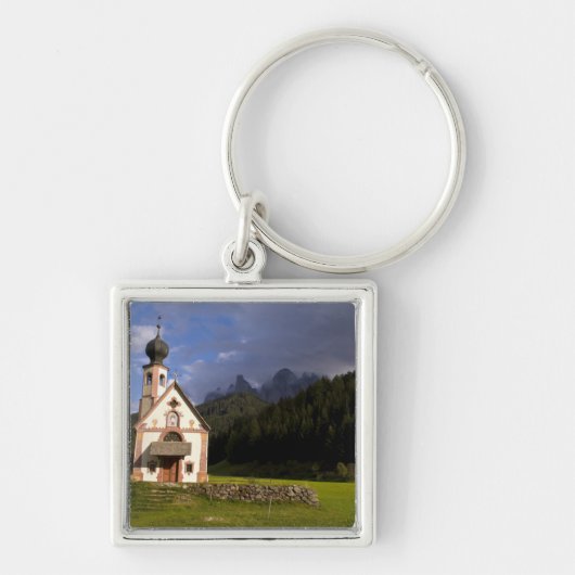 Porte-clés Belle église isolée isolée appelée Rainui (Devant)
