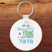 Porte-clés Belle et jeune YaYa (Recto)