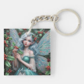 Porte-clés Belle fée de décembre à Holly (Dos)