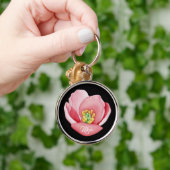 Porte-clés Belle Fleur de Magnolia Rose | Maman (Main)