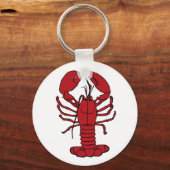 Porte-clés Belle Homard porte - clé de plage nautique (Recto)