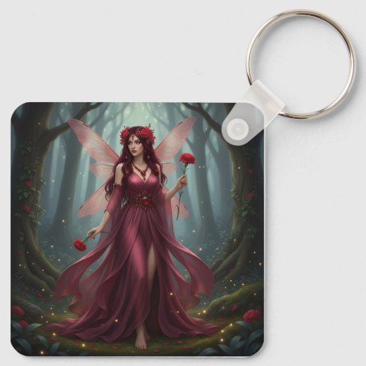 Porte-clés Belle Janvier Garnet Fairy (Dos)