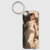 Porte-clés Belle Mariée Endormie Anime (Recto)