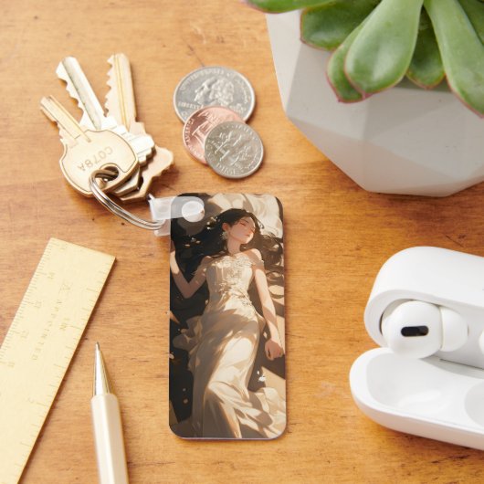 Porte-clés Belle Mariée Endormie Anime (Bureau)