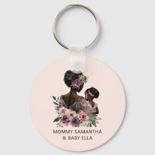 Porte-clés Belle mère et fille noire (8)
