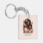 Porte-clés Belle mère et fille noire (9) (Devant gauche)