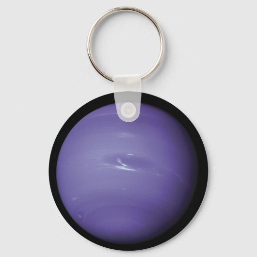Porte-clés Belle Neptune bleue, vue de l'espace, NASA (Recto)