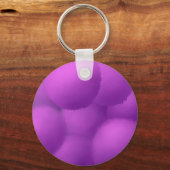 Porte-clés Belle peinture violette Allium Flower (Recto)