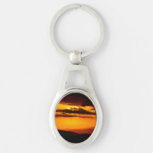 Porte-clés Belle photo de coucher du soleil