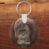 Porte-clés Belle photographie de Borneo Orangutan (Verso)