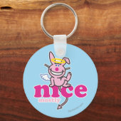 Porte-clés Belle Principalement (Recto)