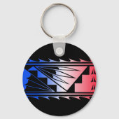 Porte-clés Belles Bénédictions - Rouge/Bleu - (Recto)