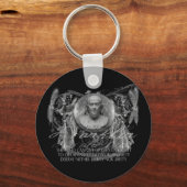 Porte-clés Ben Franklin, un héros, sur Liberty & Security (Recto)