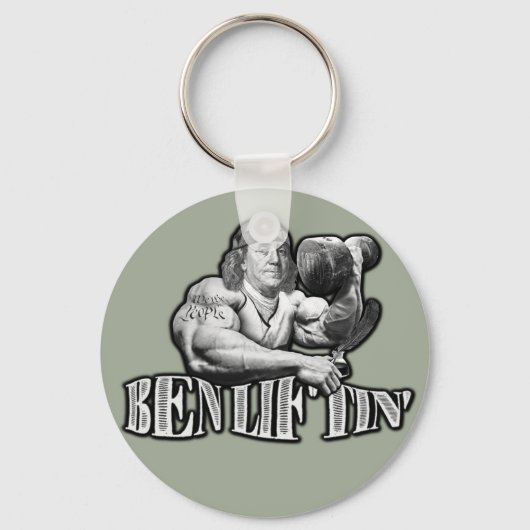 Porte-clés Ben Liftin Porte - clé Ben Franklin (Recto)