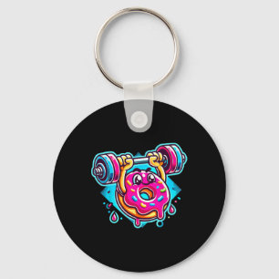 Porte-clés Bench Presse Donut Poids Bodybuilding Fitne