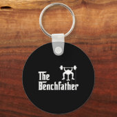 Porte-clés Benchfather Bodybuilding Gym Bro Funny Bench P (Recto)