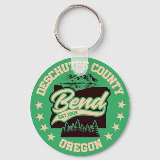 Porte-clés Bend, Oregon (Verso)