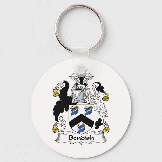 Porte-clés Bendish Family Crest (Recto)