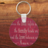 Porte-clés Bénédiction alimentaire (Recto)