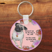 Porte-clés Bénédiction de chien (Recto)