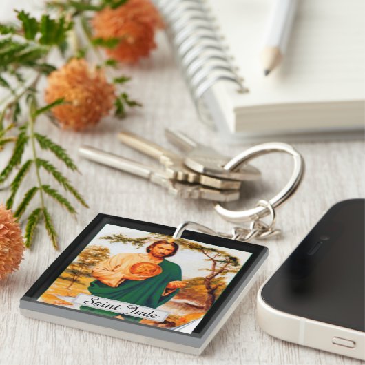 Porte-clés Bénédiction de Saint Jude (Devant Droit)