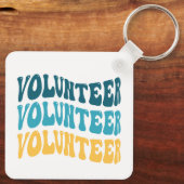 Porte-clés Bénévole rétro (Verso)