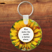 Porte-clés Bénévoles Appréciation Porte - clé cadeau (Recto)