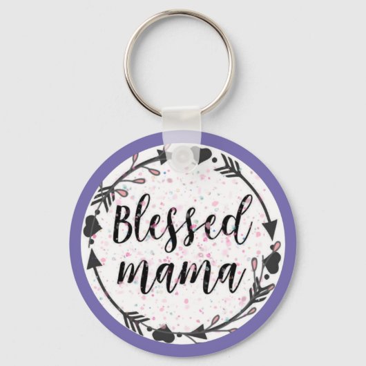 Porte-clés Béni maman (Recto)