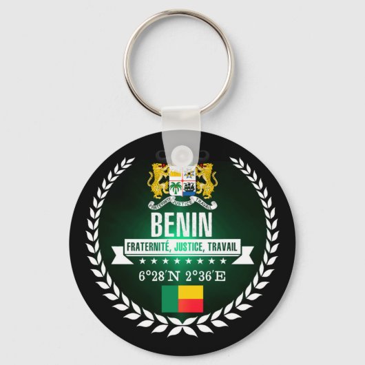 Porte-clés Bénin (Recto)