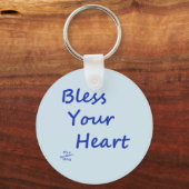 Porte-clés Bénissez votre coeur (Recto)
