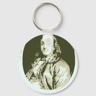 Porte-clés Benjamin Franklin