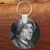 PORTE-CLÉS BENJAMIN FRANKLIN (Recto)