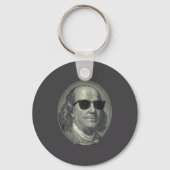 Porte-clés Benjamin Franklin The Benjamin Its All About  (Recto)