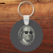 Porte-clés Benjamin Franklin The Benjamin Its All About (Recto)