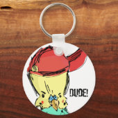 Porte-clés Benji Bird Dude ! (Recto)