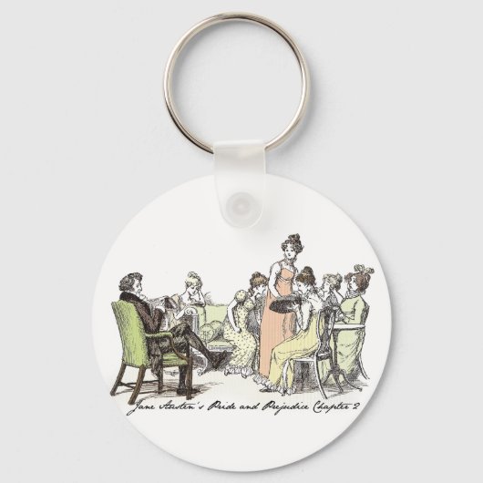Porte-clés BennetFamily - Jane Austen Pride & Préjugés (Recto)