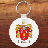 PORTE-CLÉS BENNETT FAMILLE CREST - BENNETT COAT D'ARMES (Recto)