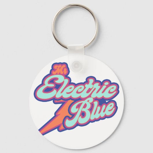 Porte-clés Benson Boone M. Électric Blu (Recto)