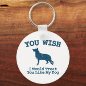 Porte-clés Berger allemand (Recto)