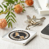 Porte-clés Berger allemand (Côté)