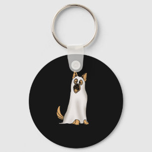Porte-clés Berger allemand mignon chien porter Fantôme drôle
