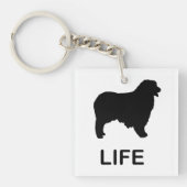 Porte-clés berger australien (Devant)