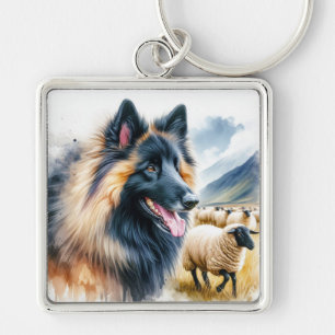 Porte-clés Berger belge Tervuren