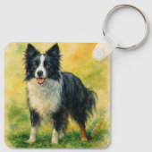 Porte-clés Berger Border Collie (Dos)