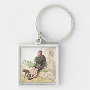 Porte-clés Berger des montagnes, de 'costume de Great Britain