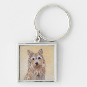 Porte-clés Berger Picard Painting - Cute Original Dog Art