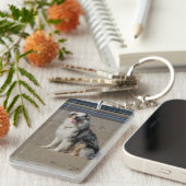 Porte-clés Bergers australiens (Devant droit)