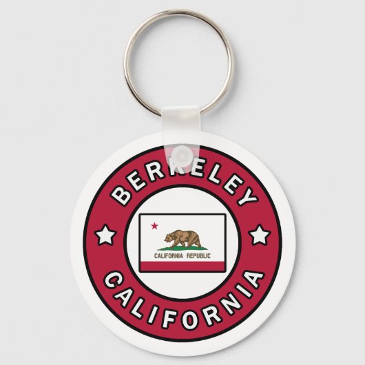 Porte-clés Berkeley Californie (Recto)