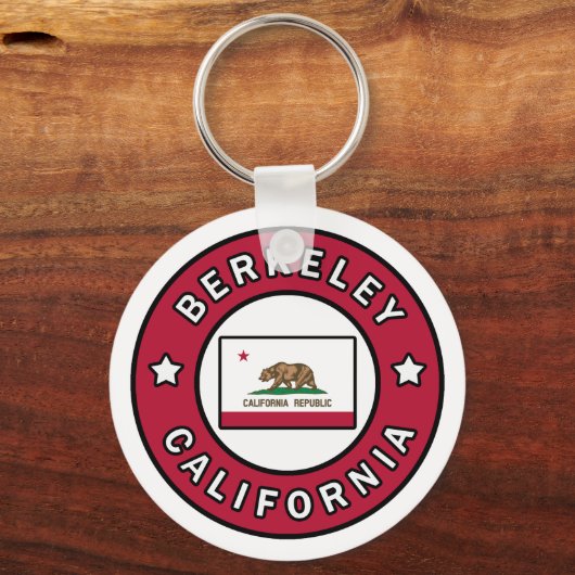 Porte-clés Berkeley Californie (Recto)