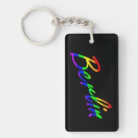 Porte-clés Berlin | LGBTQ+ Pride (Devant)